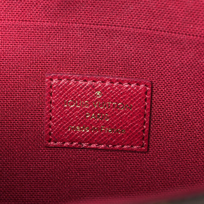 Louis Vuitton Monogram Pochette Felicie Chain Wallet Fuchsia 6 of 16