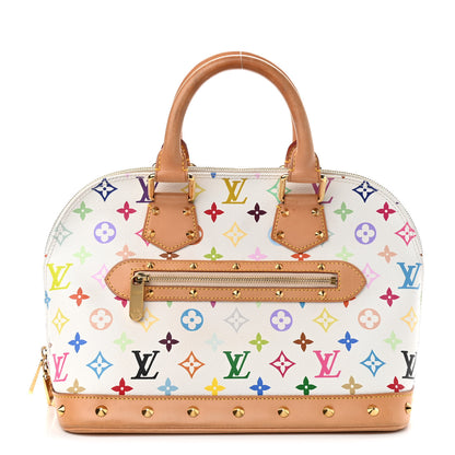 Louis Vuitton Monogram Multicolor Alma White 1 of 12