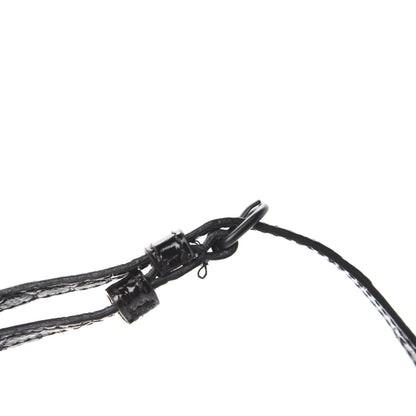 Balenciaga Shiny Calfskin Monochrome Crocodile Embossed Hourglass Top Handle Bag Mini Black 10 of 10