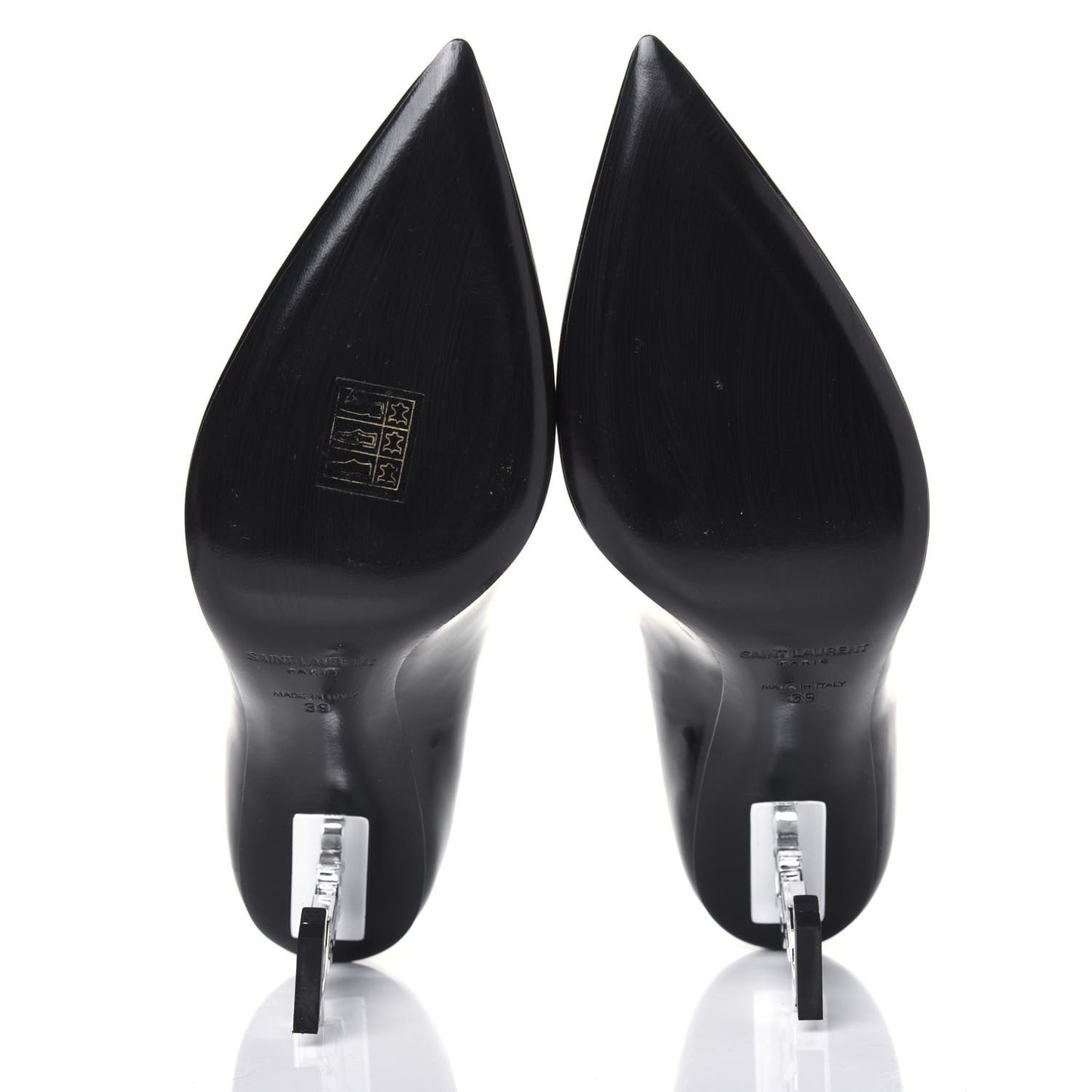 Patent Opyum 85 Pumps 39 Black