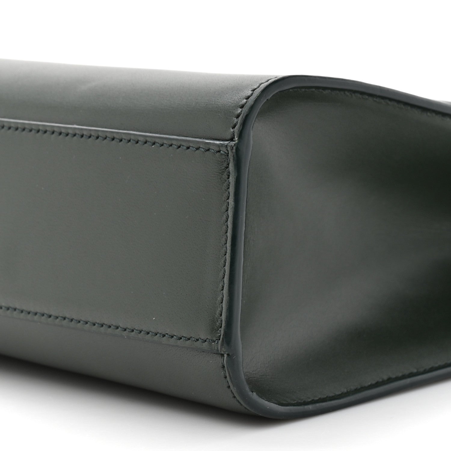 Saint Laurent Smooth Calfskin Medium Manhattan Shoulder Bag Dark Green 9 of 11