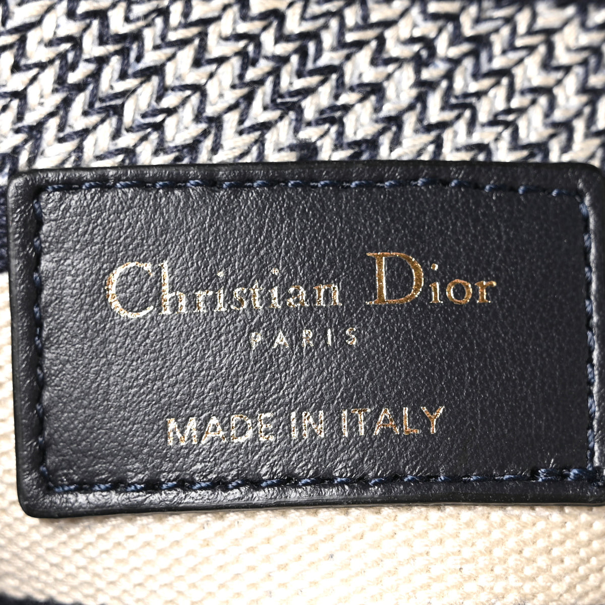 Christian Dior Toile de Jouy Embroidered Medium Lady D-Lite Blue 6 of 10