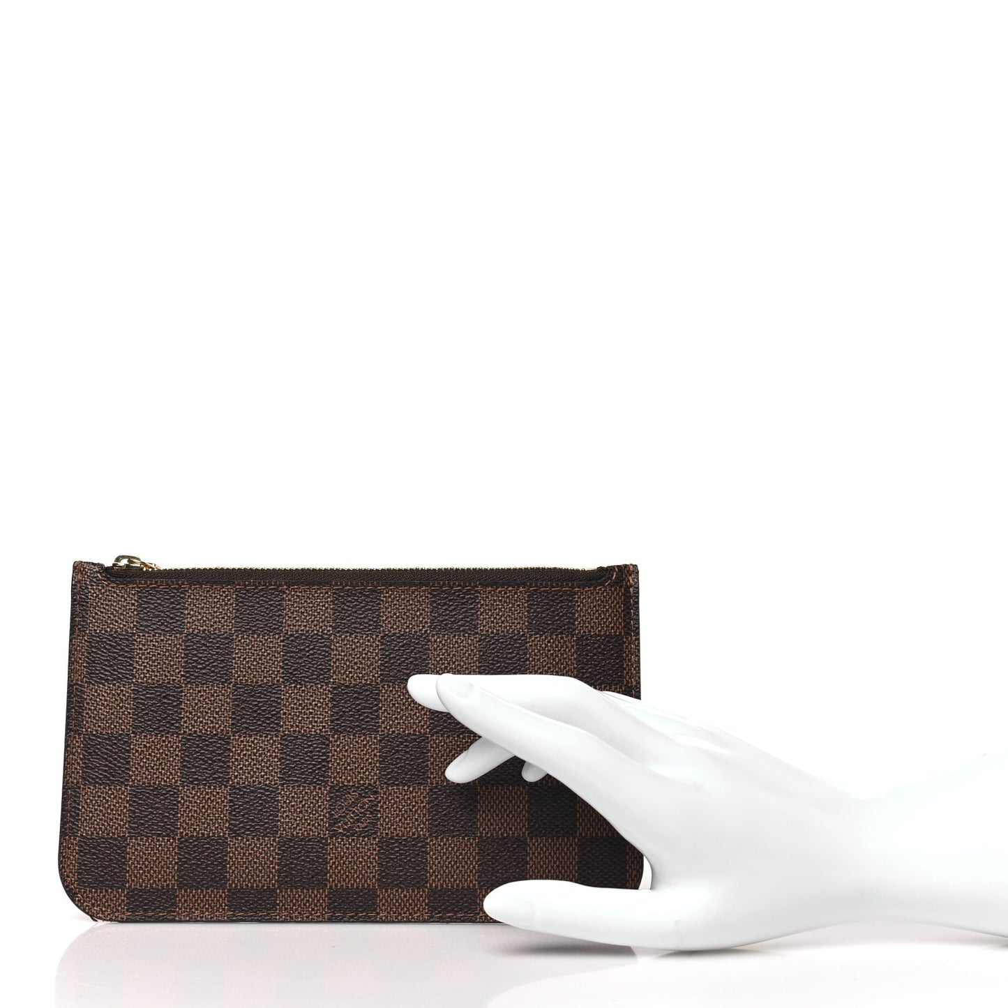 LOUIS VUITTON Damier Ebene Neverfull PM Pochette