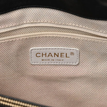 Chanel Calfskin Quilted Large Retro Chain Tote Black 6 of 18
