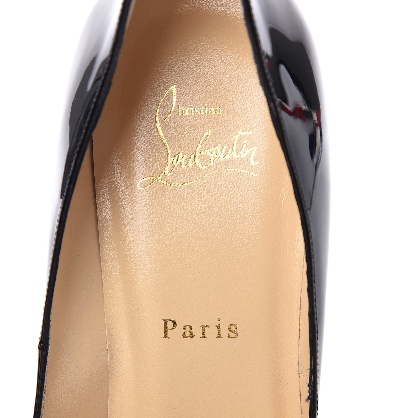 Patent New Very Prive 120 Pumps 40 Black Red