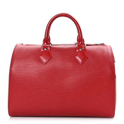 Louis Vuitton Epi Speedy 25 Rouge 1 of 10