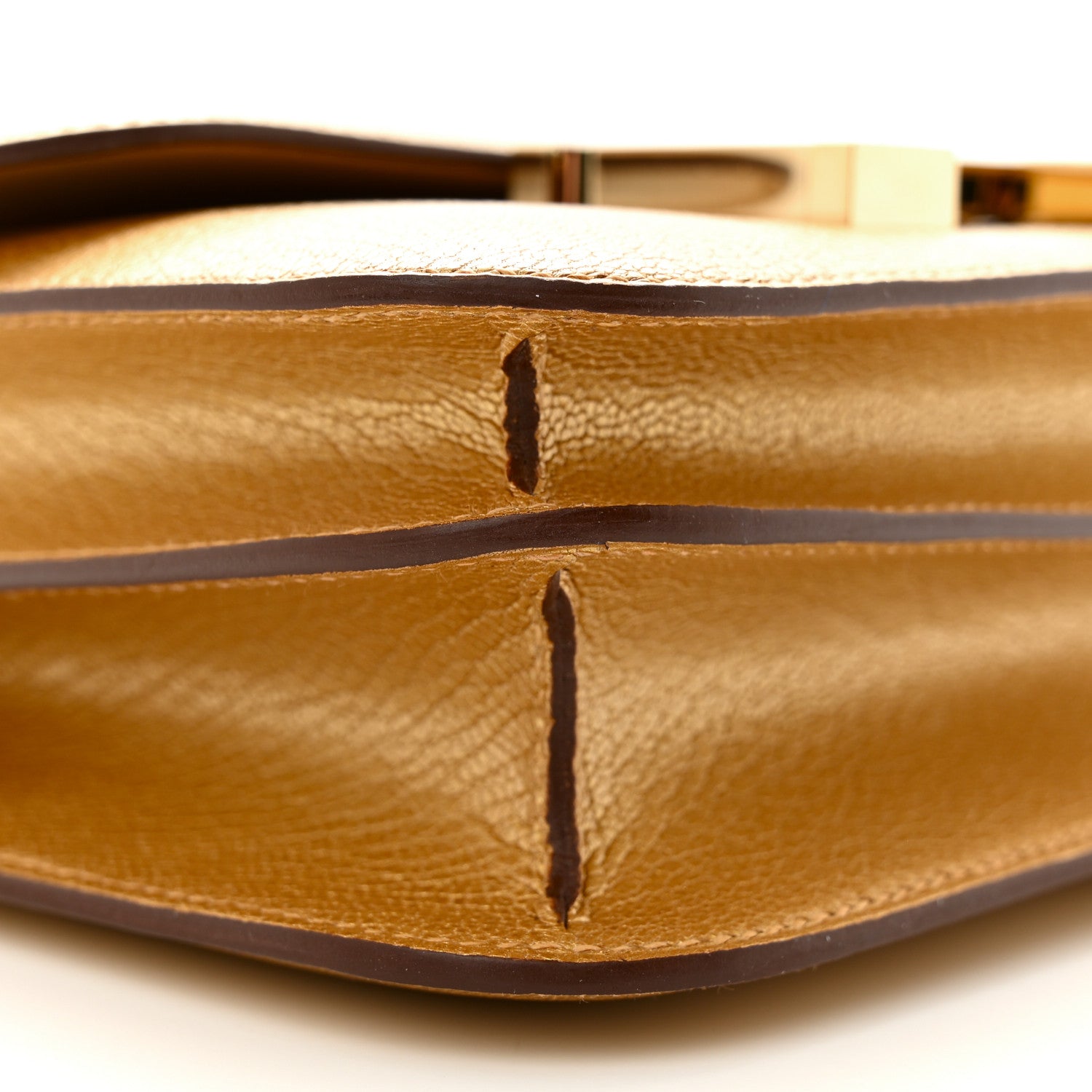 Hermes Metallic Chevre Chamkilight Constance 18 Dore 9 of 11