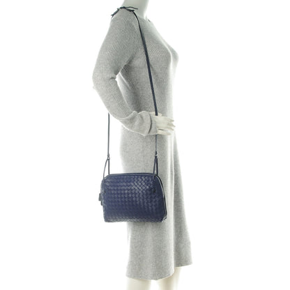 Bottega Veneta Nappa Intrecciato Pillow Crossbody Messenger Atlantic 2 of 10