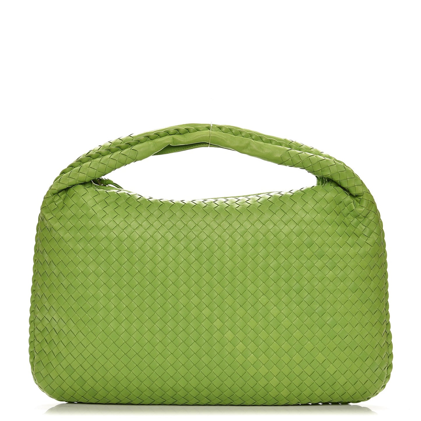 Nappa Intrecciato Large Veneta Hobo Mela