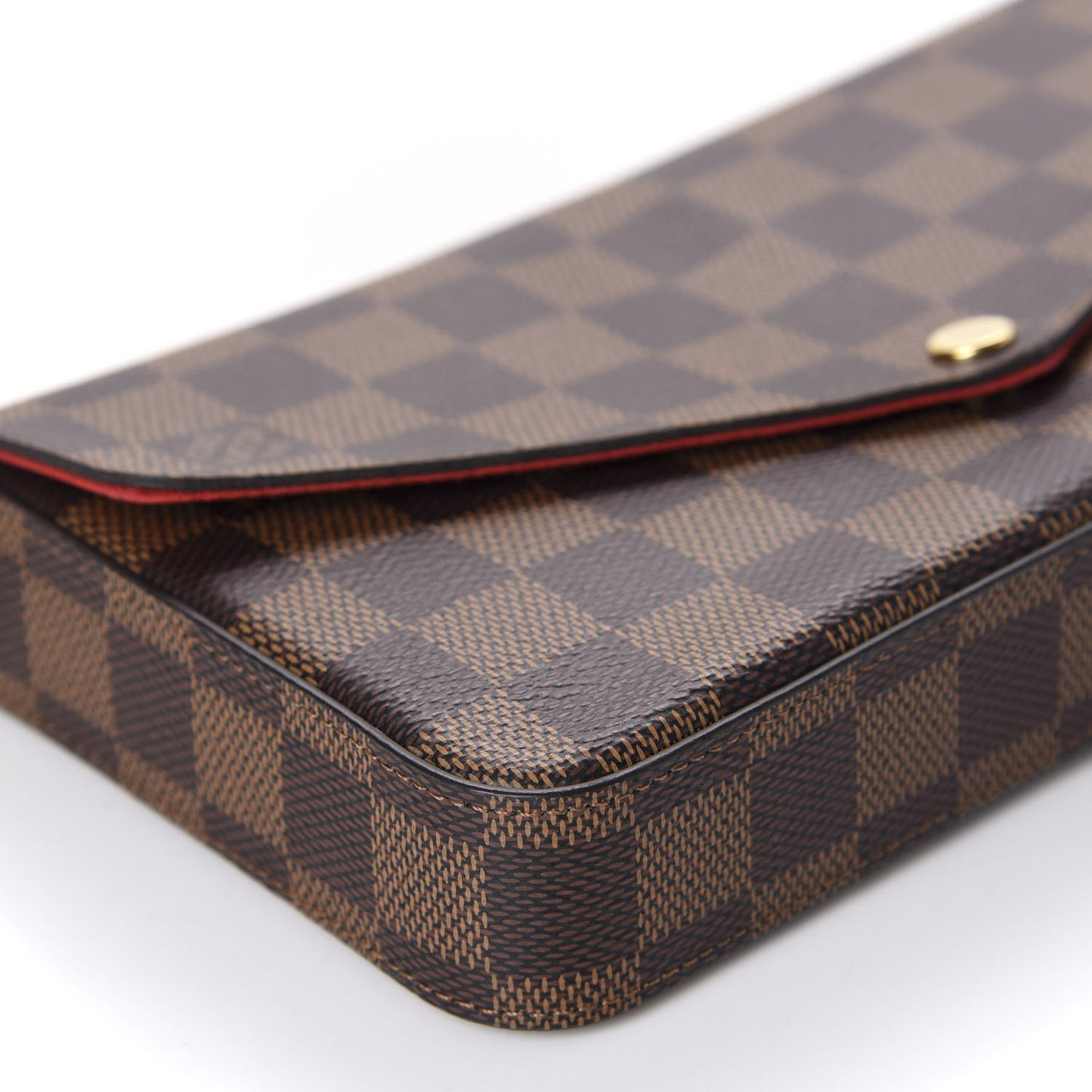 Damier Ebene Pochette Felicie Chain Wallet