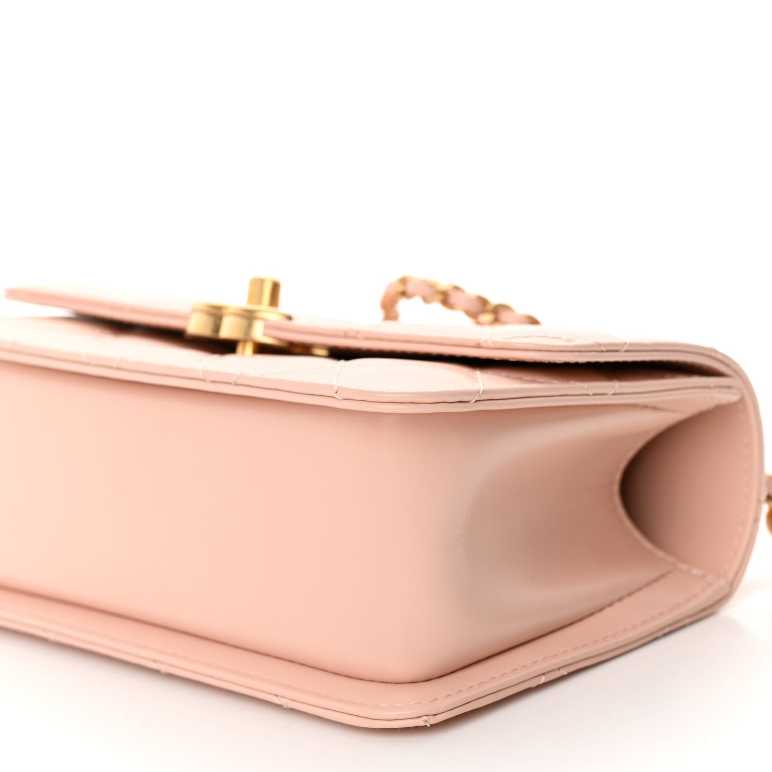 Chanel Calfskin Quilted Mini Perfect Fit Flap Light Pink 10 of 11