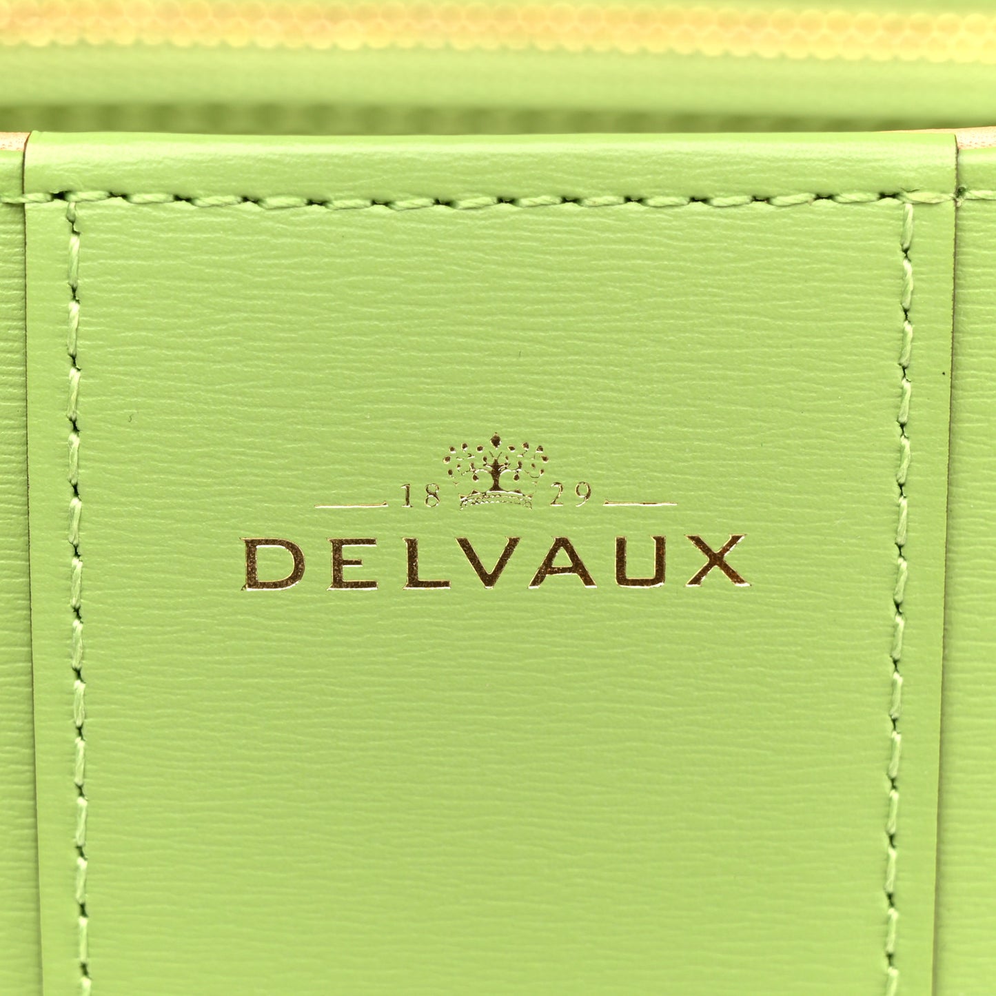 Box Calfskin PM Brillant Satchel Aloe