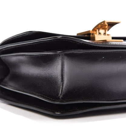Celine Box Calfskin Small Classic Box Flap Bag Black 6 of 10