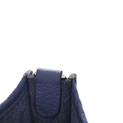 Hermes Taurillon Clemence Evelyne TPM Bleu Brighton 12 of 12