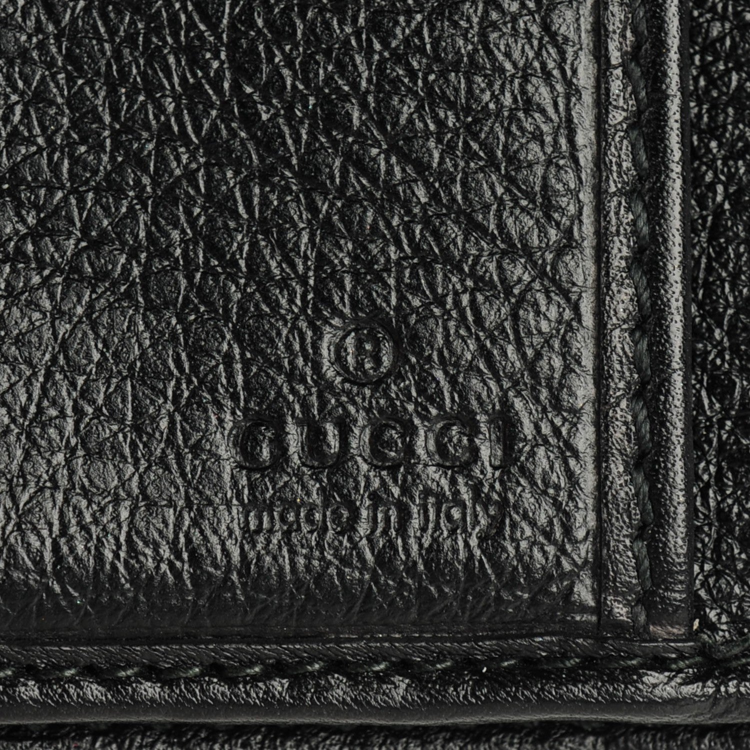 Gucci Guccissima Ladies Web Long Wallet Black 6 of 7