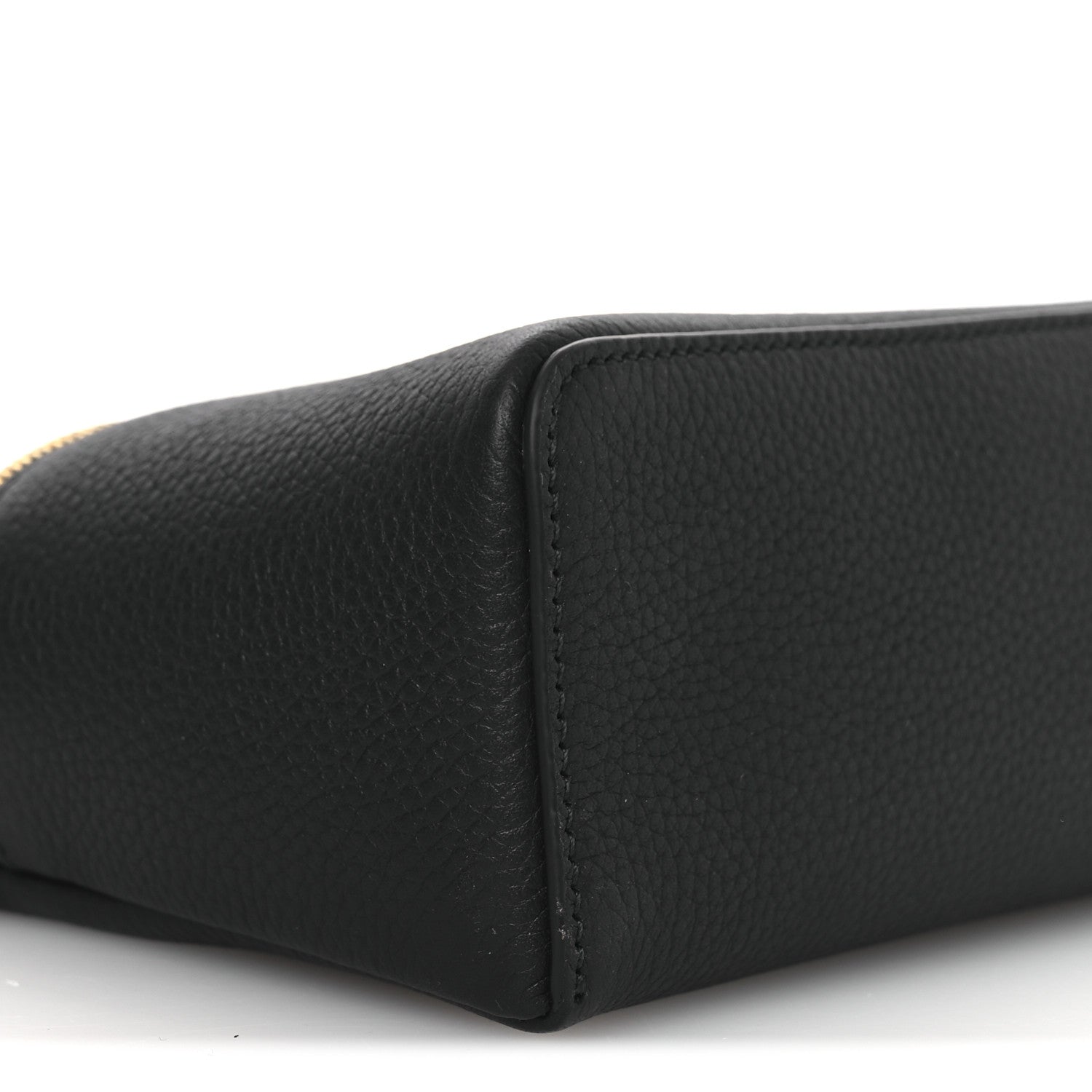Loro Piana Grained Calfskin L19 Extra Pocket Pouch Black 8 of 9