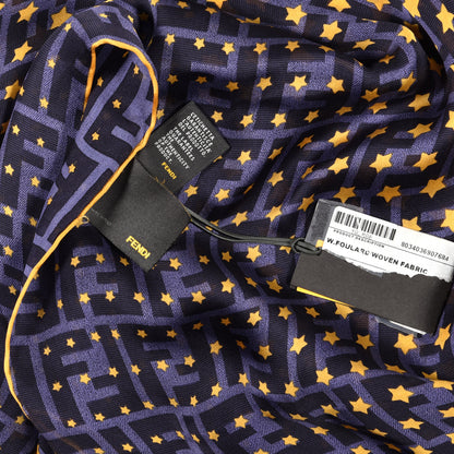 Fendi Silk FF Star Scarf Multicolor 3 of 4