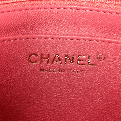Chanel Iridescent Caviar Quilted Mini Square Flap Pink 6 of 12