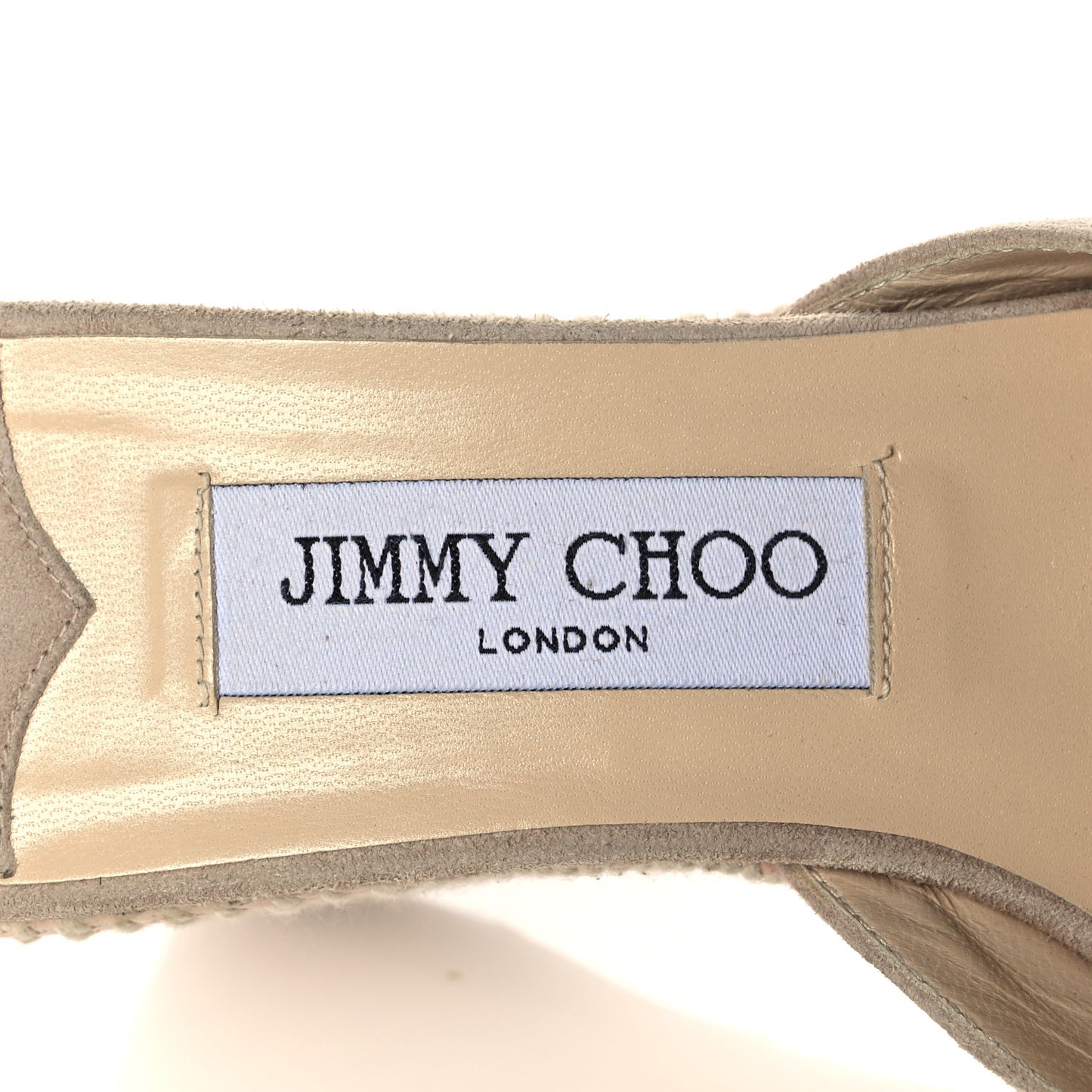 Suede Wedge Sandals 37.5 Pale Pink