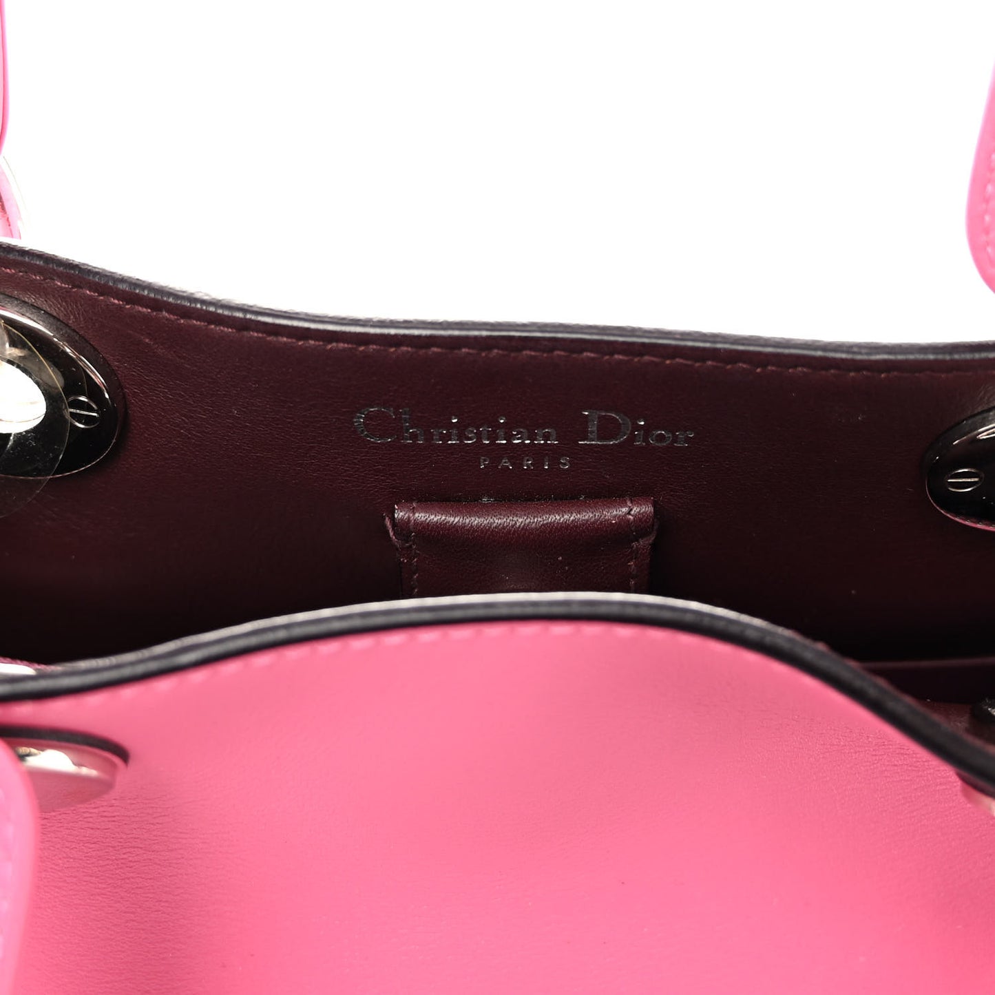 Smooth Calfskin Medium Diorissimo Tote Pink