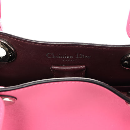 Christian Dior Smooth Calfskin Medium Diorissimo Tote Pink 7 of 11