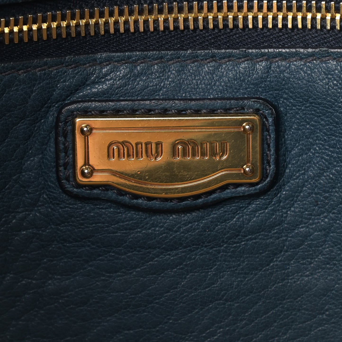 Cervo Small East-West Flap Shoulder Bag Blue