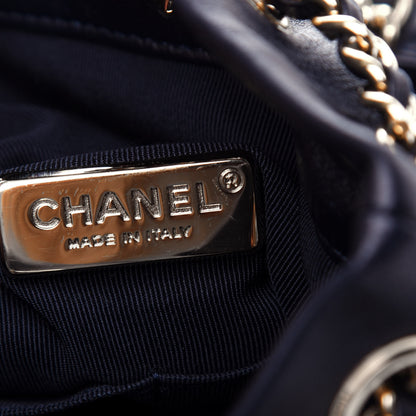 Chanel Lambskin Quilted Small in Seoul Backpack Navy 6 of 10