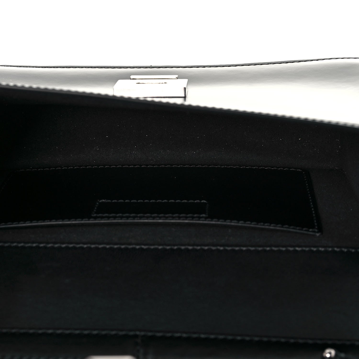 Givenchy Calfskin Infinity Flap Bag Black 4 of 13