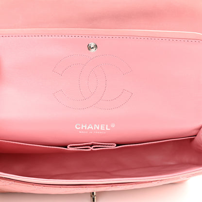 Chanel Lambskin Quilted Medium Double Flap Light Pink 5 of 10