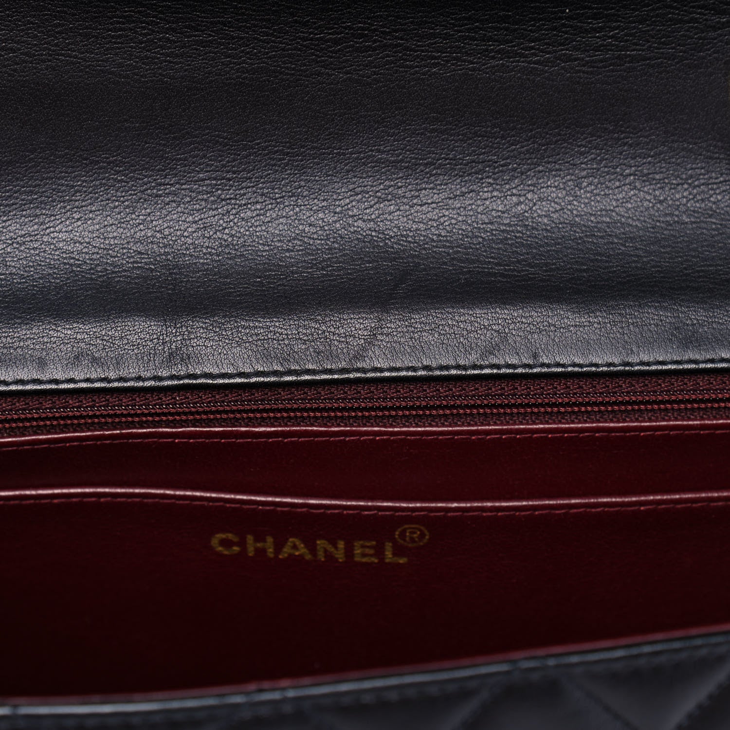 Chanel Washed Lambskin Quilted Maxi Single Flap Black 12 of 15