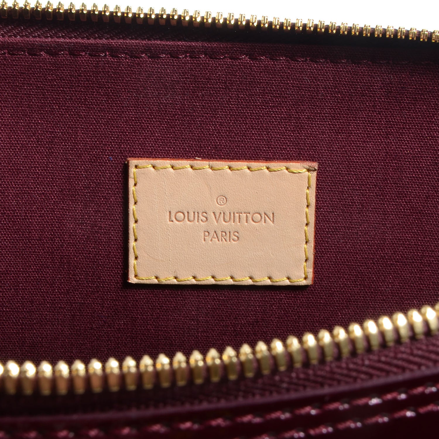 Louis Vuitton Vernis Alma GM Rouge Fauviste 6 of 9
