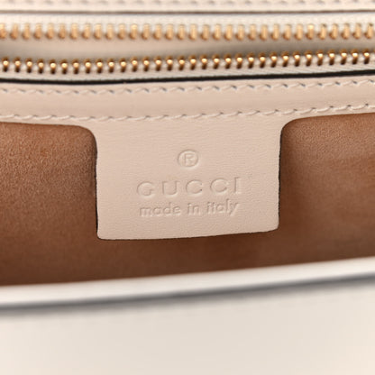 Gucci Calfskin Small Sylvie Shoulder Bag Off White 6 of 12