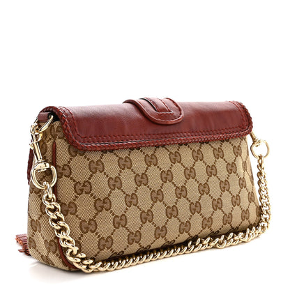 Gucci Monogram Marrakech Evening Bag Red 3 of 11