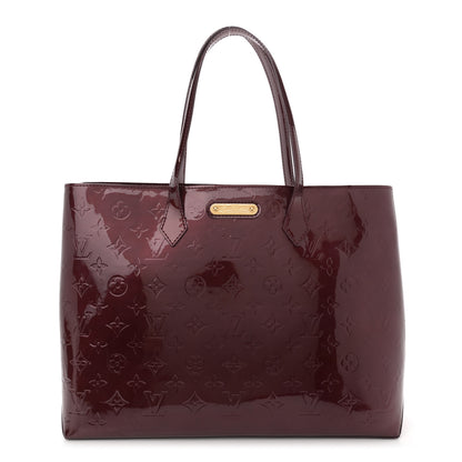 Louis Vuitton Vernis Wilshire MM Rouge Fauviste 1 of 12