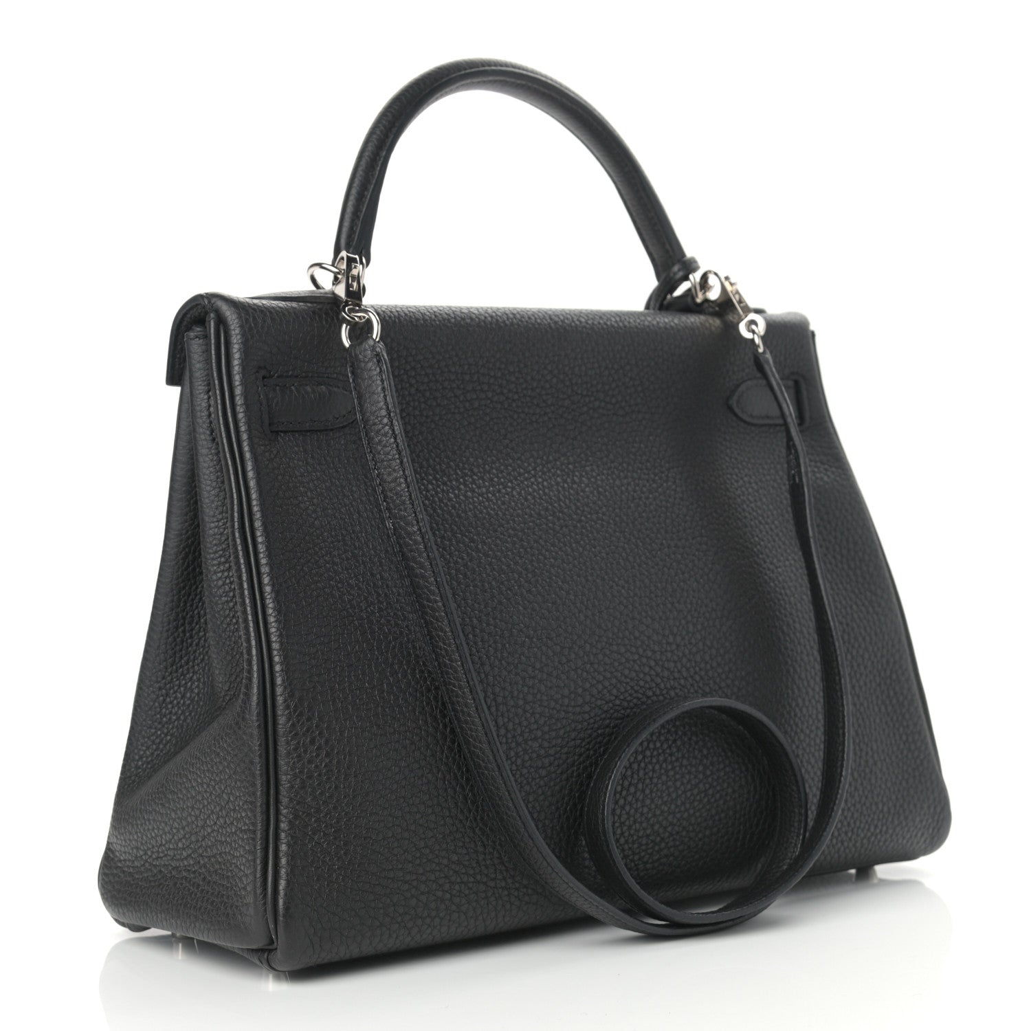 Hermes Togo Kelly Retourne 32 Black 3 of 12