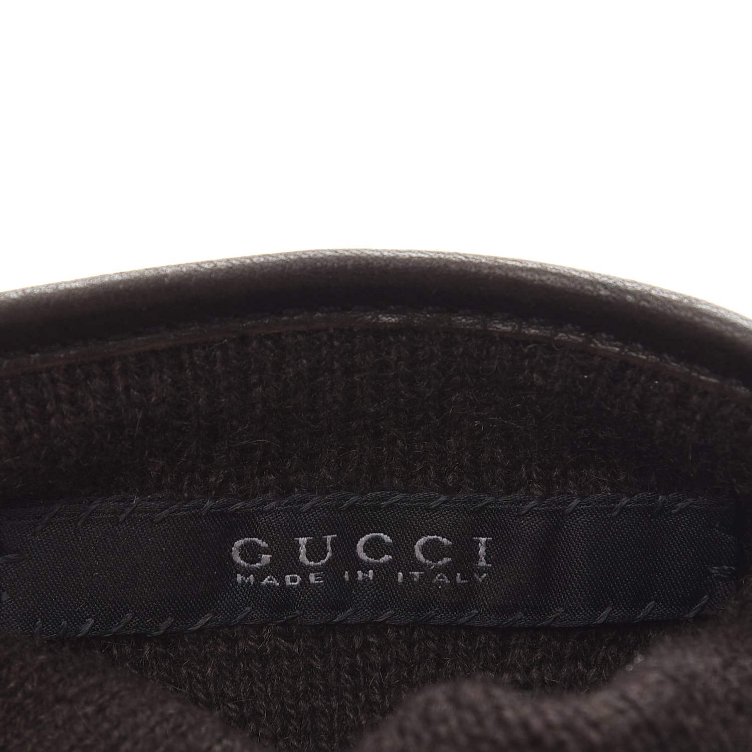 Gucci Guccissima Gloves 8.5 Brown 3 of 6