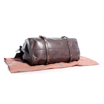 Miu Miu Vitello Lux Large Bow Bag Argilla 4 of 7