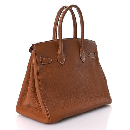 Hermes Togo Birkin 30 Gold 3 of 11