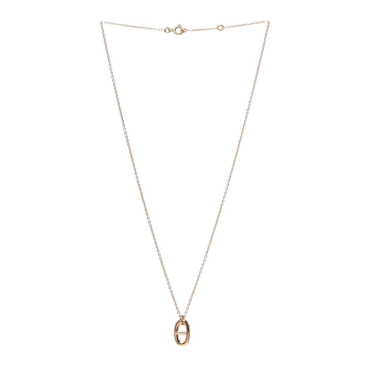 Hermes 18K Rose Gold PM Farandole Pendant Necklace 3 of 6