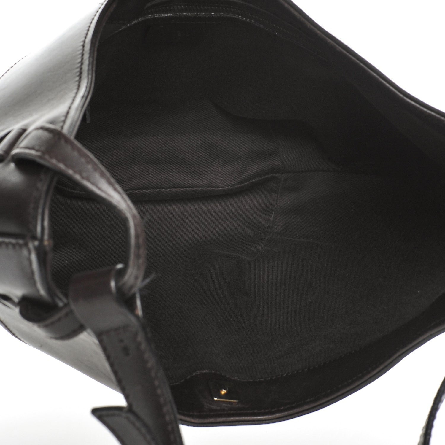 Gucci Monogram Half Moon Hobo Dark Brown 5 of 10