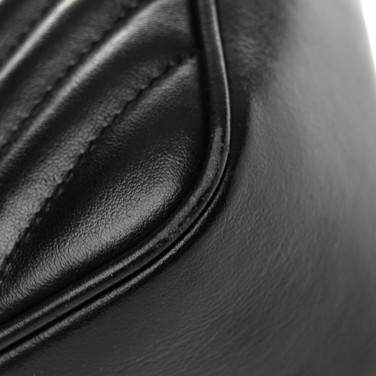 Saint Laurent Calfskin Matelasse Monogram Lou Camera Bag Black 11 of 14