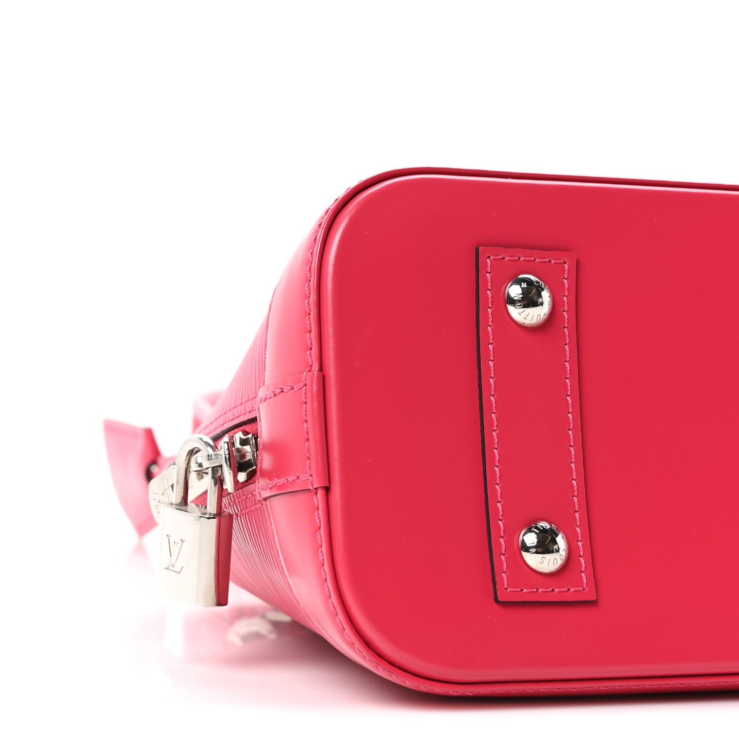 Louis Vuitton Epi Jacquard Alma BB Rose Pondicherry 8 of 10