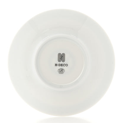 Hermes Porcelain H Deco Breakfast Cup and Saucer 8 of 12