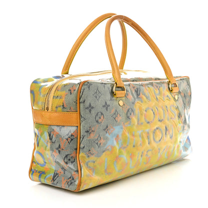 Louis Vuitton Monogram Pulp Defile Weekender PM Yellow 3 of 10