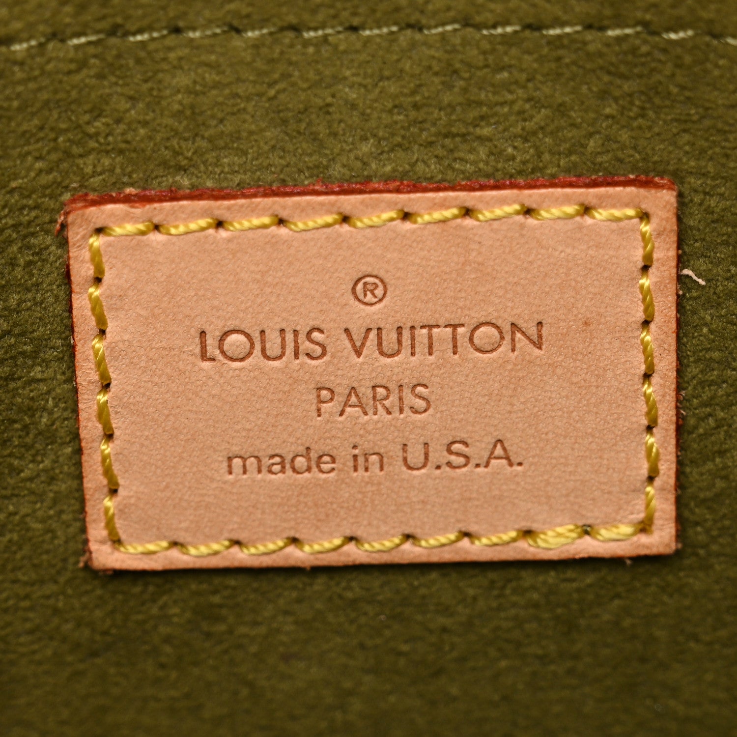 Louis Vuitton Monogram Denim Baggy PM Lichen 6 of 9