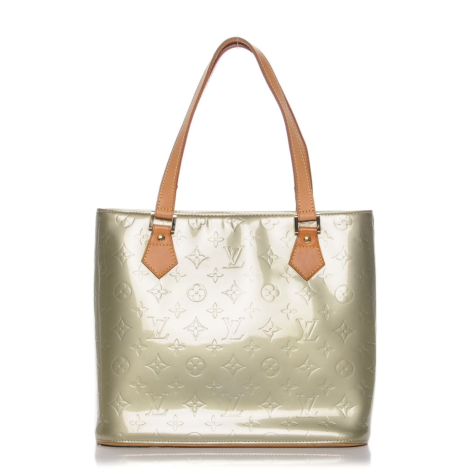 Louis Vuitton Vernis Houston Silver 1 of 9