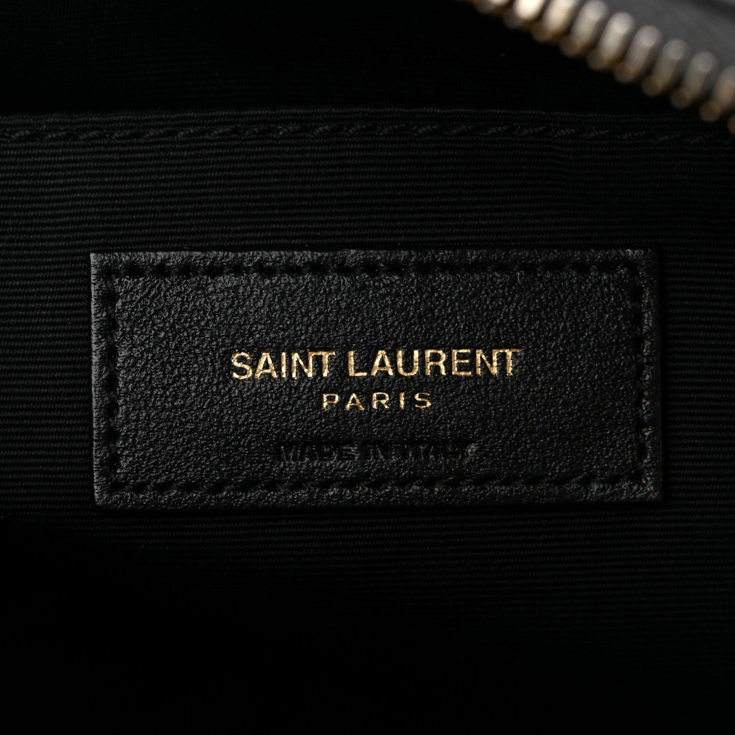 Saint Laurent Calfskin Matelasse Monogram Lou Camera Bag Storm 6 of 10