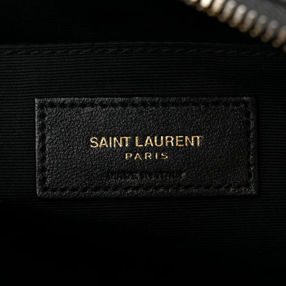 Saint Laurent Calfskin Matelasse Monogram Lou Camera Bag Storm 6 of 10