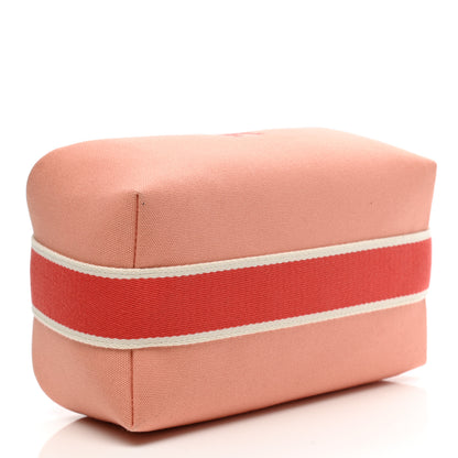 Hermes Canvas Small Bride-A-Brac Pouch Goyave 4 of 7