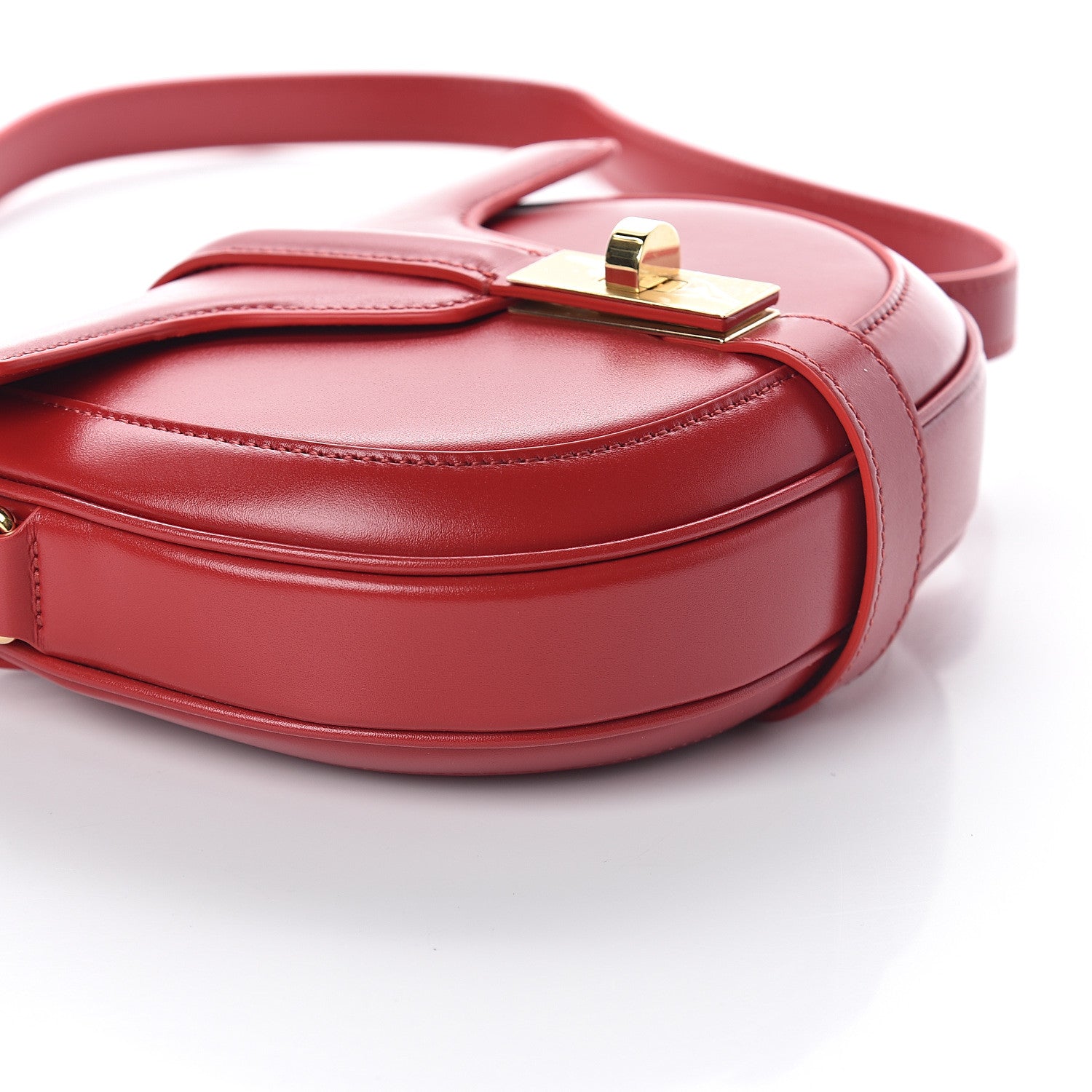 Celine Satinated Calfskin Besace Small 16 Red 7 of 8